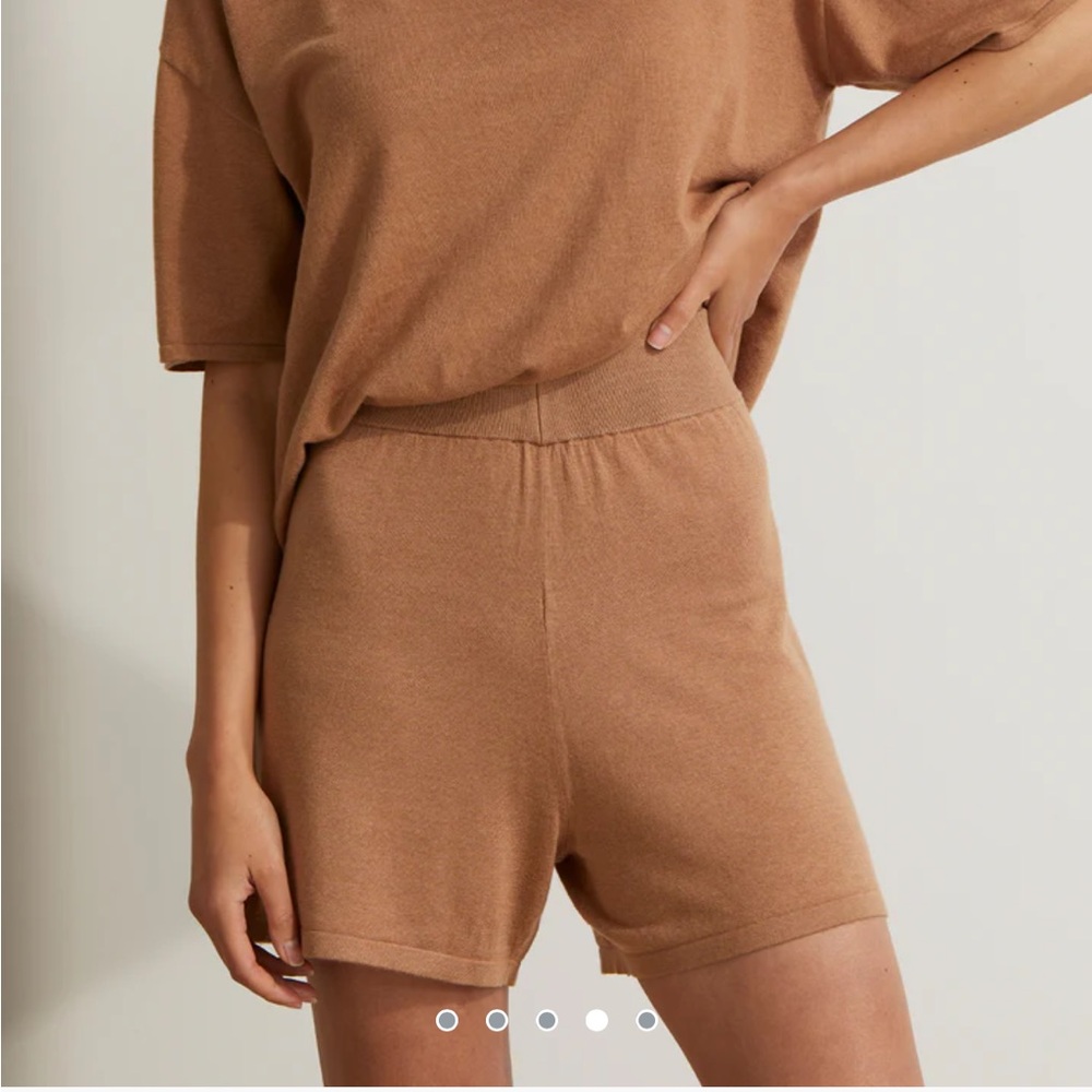 Cultiver & The Curated annika knitted shorts